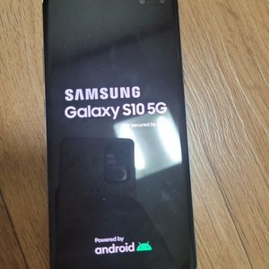 갤럭시 S10 5G 256기가 팝니다(뒷면파손)