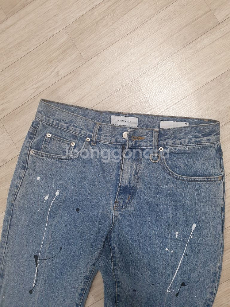 토니웩 페인팅바지32 새상품--1