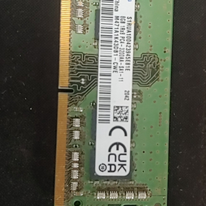 삼성 노트북용램 ddr4 8기가 미사용