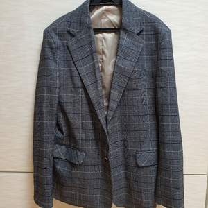 남성 체크재킷 m