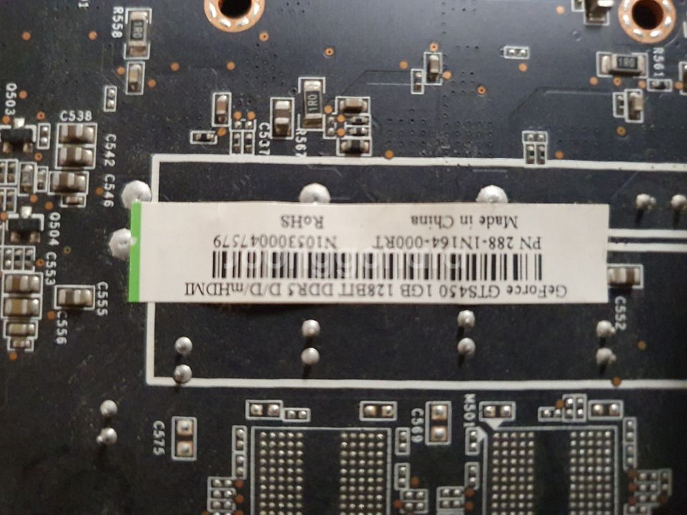 그래픽카드 gts450 블랙라벨 1GB--3