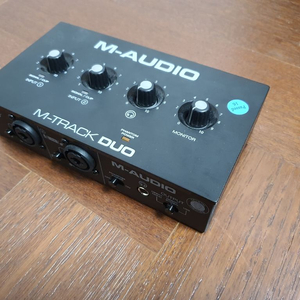 m-audio m-track duo 오디오 인터페이스