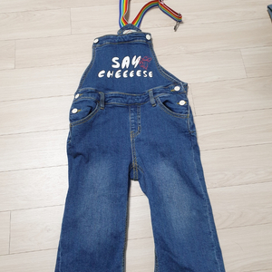 멜빵 청바지(베베드피노)110(택포)