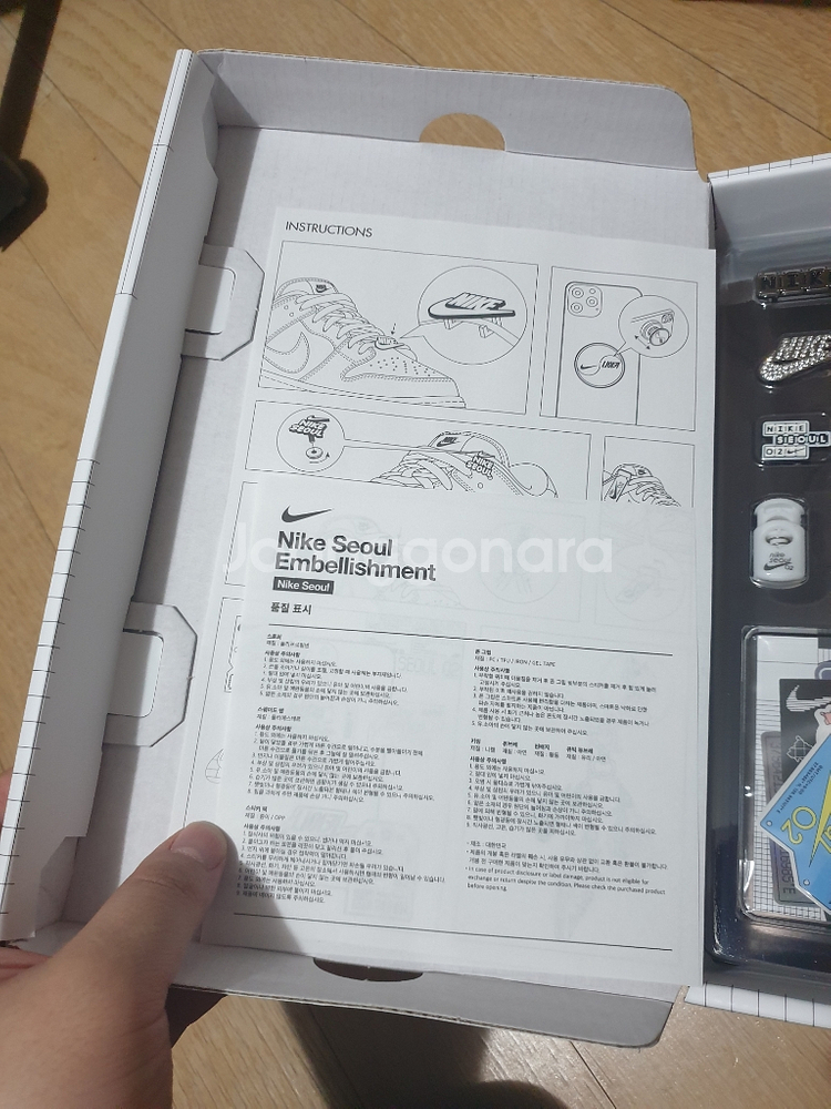 (한정판) 조던x헬리녹스체어, 듀브레 상자2개, 슈박스--5