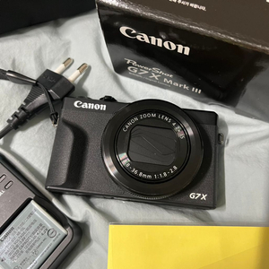 캐논 g7Xmark3 카메라 팝니다(이제 가격안내려요)