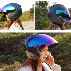 (새상품) 라이더 오토바이 유광 무광 헬멧 쉴드 배달