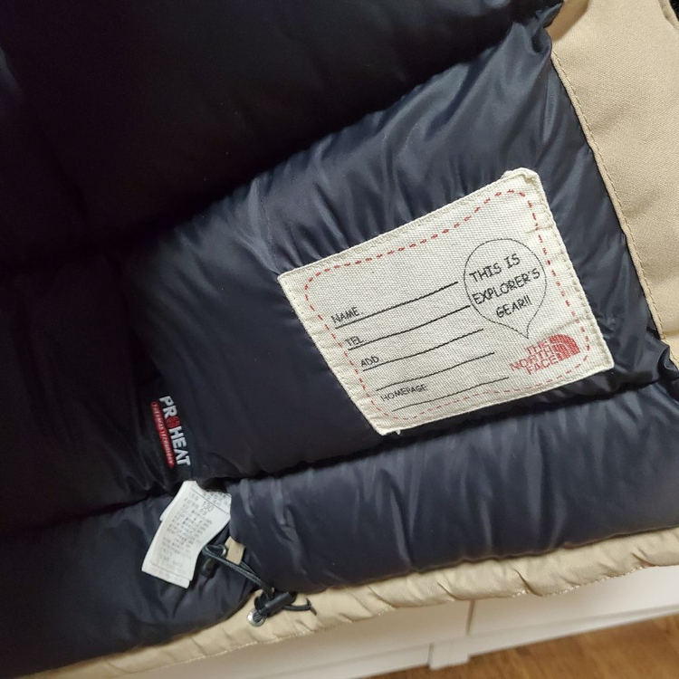 노스페이스맥머도 구스 패딩 130사이즈--7