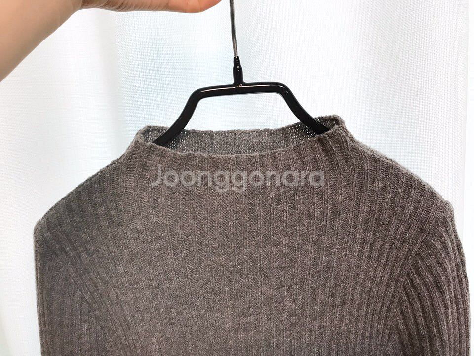 s사이즈ㅡ반폴라 니트 원피스/새거수준--3