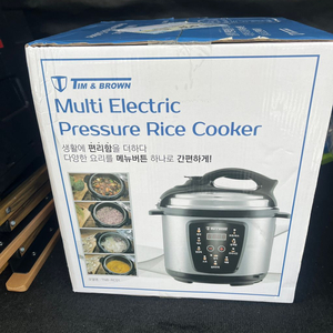 멀티 전기 압력 밥솥 (미개봉)
