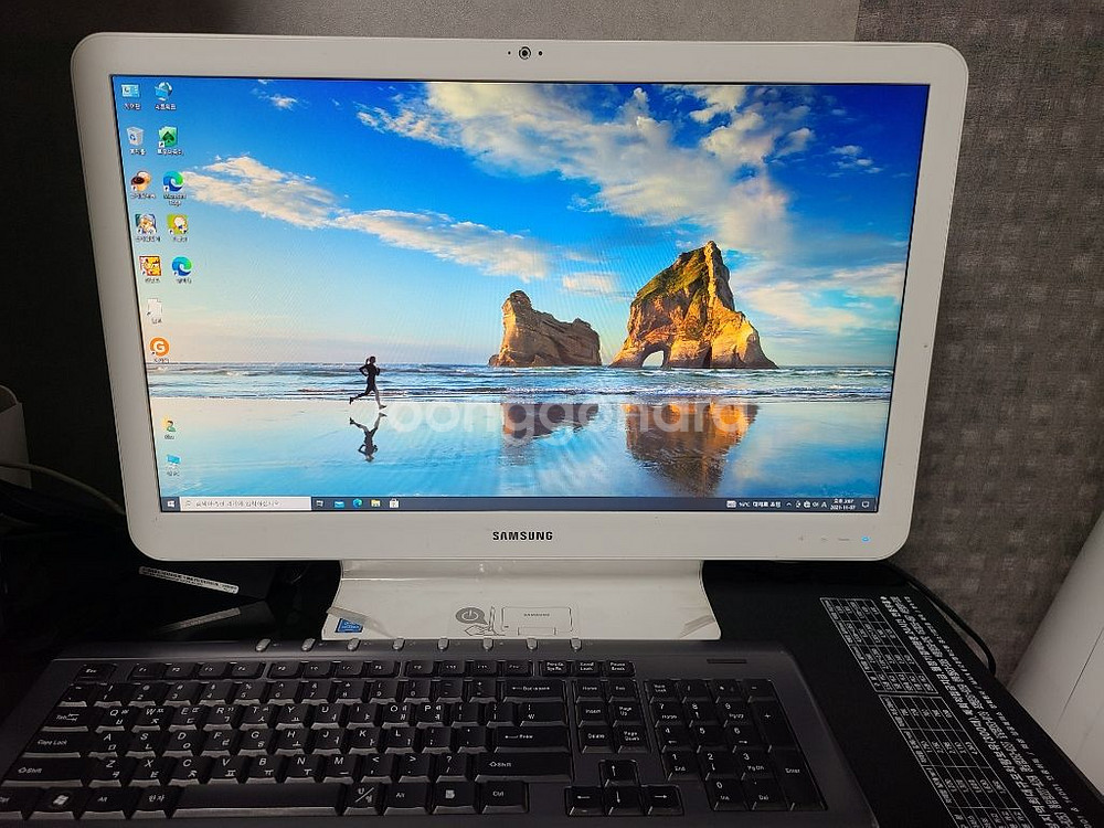 삼섬 일체형 컴퓨터 팝니다.--0