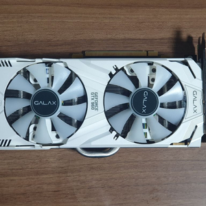 그래픽카드 gtx960 2g 갤럭시 화이트