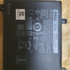 Dell xps 15 9550 노트북용 배터리 56wh