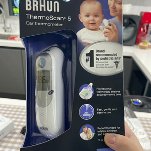 브라운 신생아 체온계 새상품