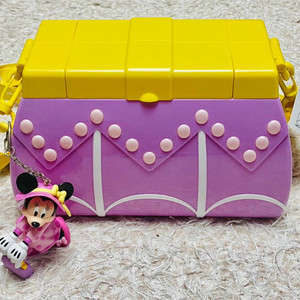 디즈니 미니마우스 피규어 가방 팝콘통