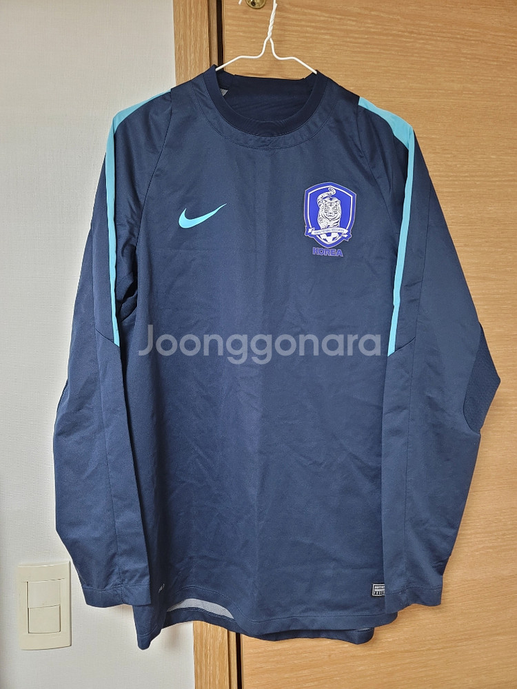 16-18 한국 국대 쉴드탑 95(M) 네이비/옥색--0