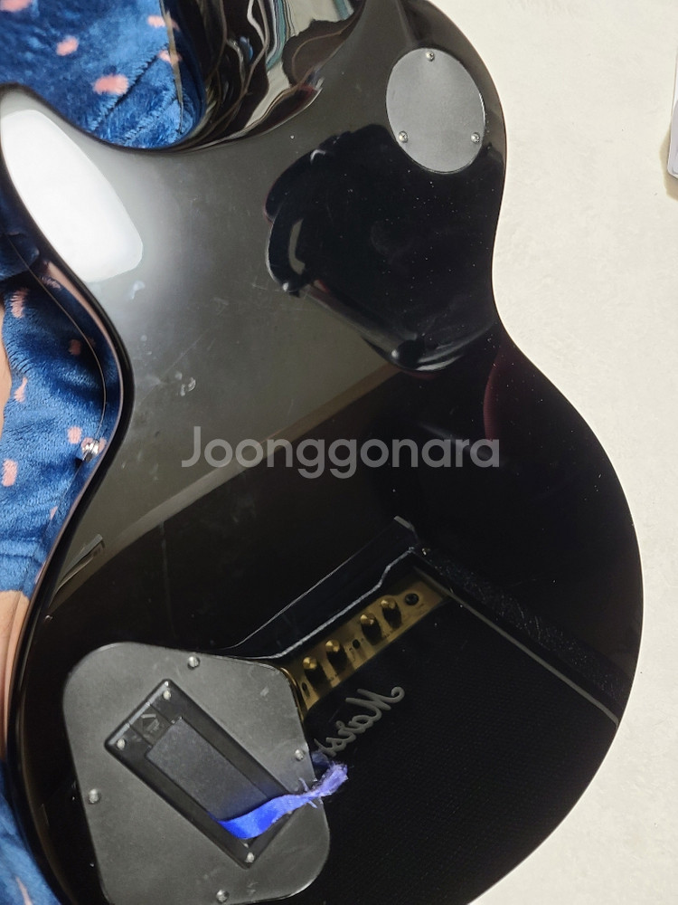 에피폰 레스폴 멧히피 커스텀 팝니다EMG81/85 픽업--4