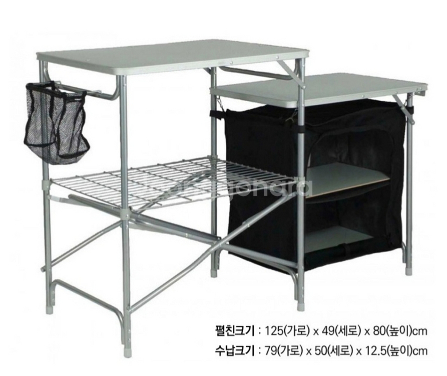 반고 캠핑 멀티 테이블 비스트로(실버)입니다--7