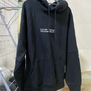 아임낫어휴먼비잉 후드티 M 택포