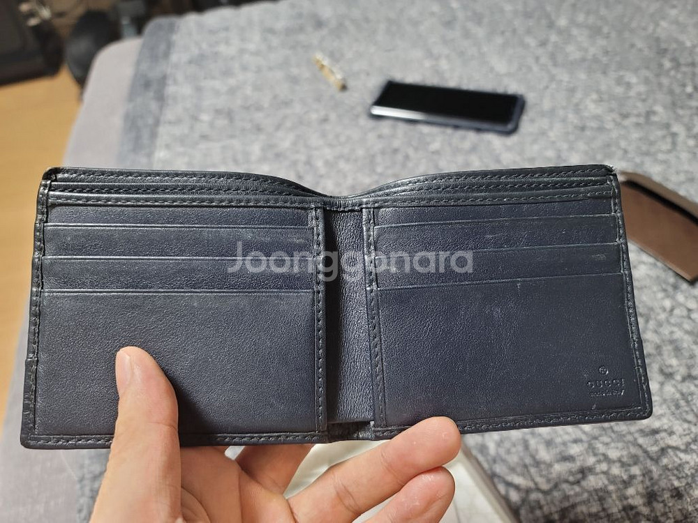(급처) 빈티지 정품 구찌 지갑--3