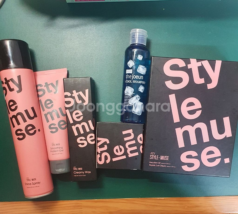 스타일뮤즈 리액션오일,리페어 컬크림,왁스,스프레이 판매--0