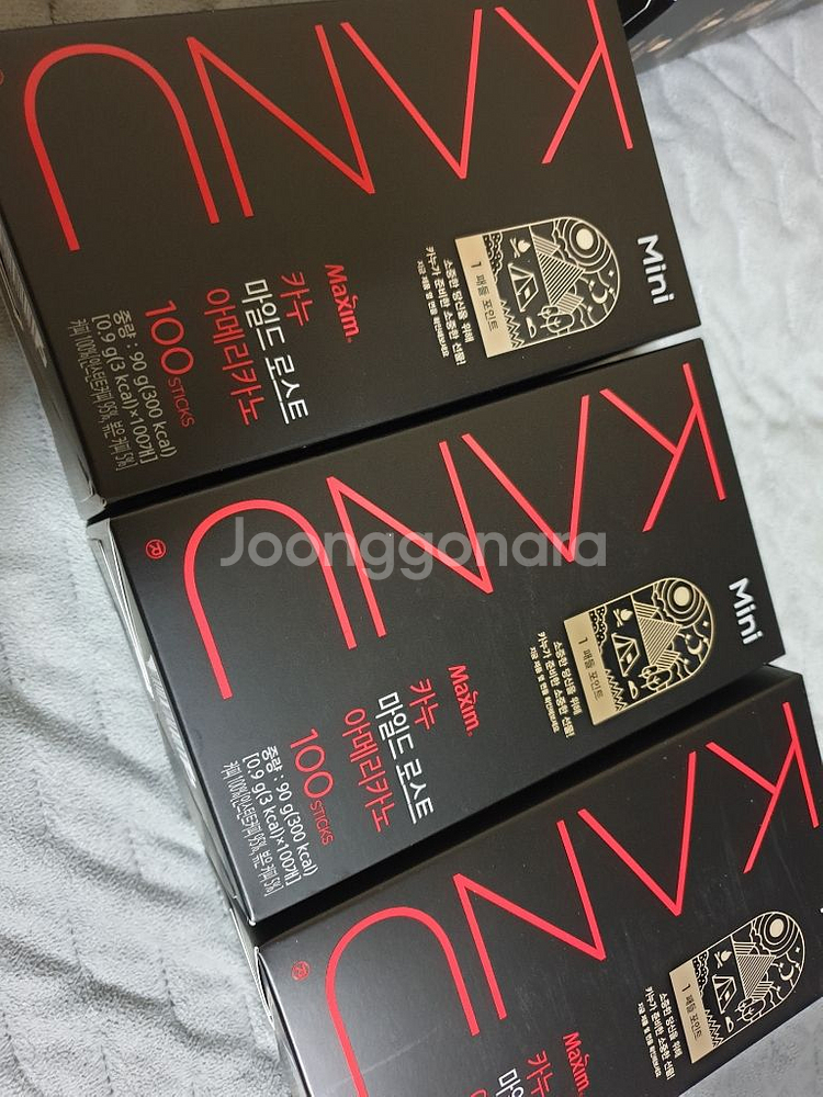 카누 커피 100*3 판매합니다--3