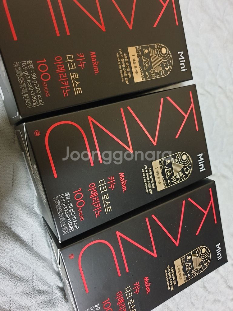 카누 커피 100*3 판매합니다--2