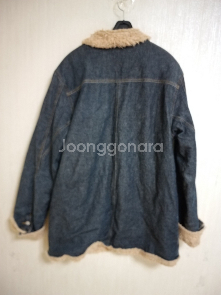 남성 캘빈클라인진 올드스쿨 양털 청자켓 (100)--8