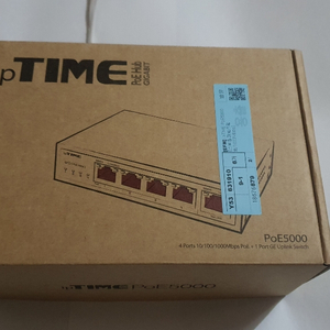 EFM ipTIME PoE5000 고속 기가비트 스위치