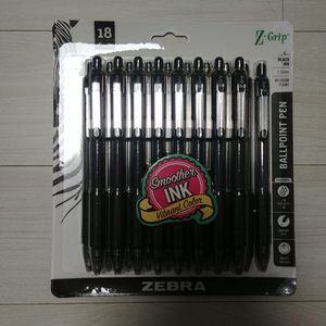 미개봉 새제품 Zebra 펜 블랙 18pack