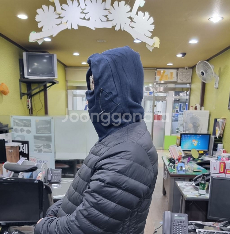 기모 방한 넥워머 팔아요!--4