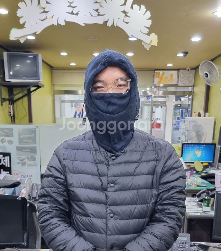 기모 방한 넥워머 팔아요!--3