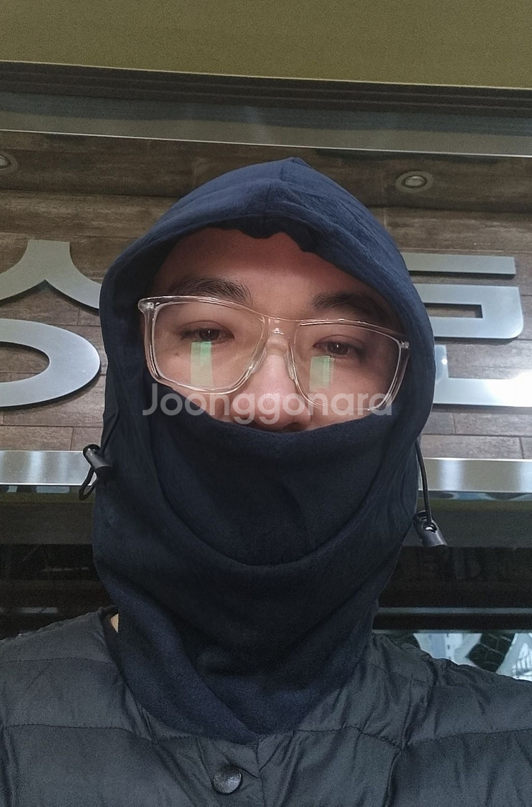 기모 방한 넥워머 팔아요!--8