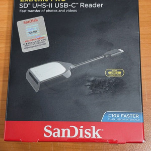 (미개봉)SD UHS-II USB-C Reader