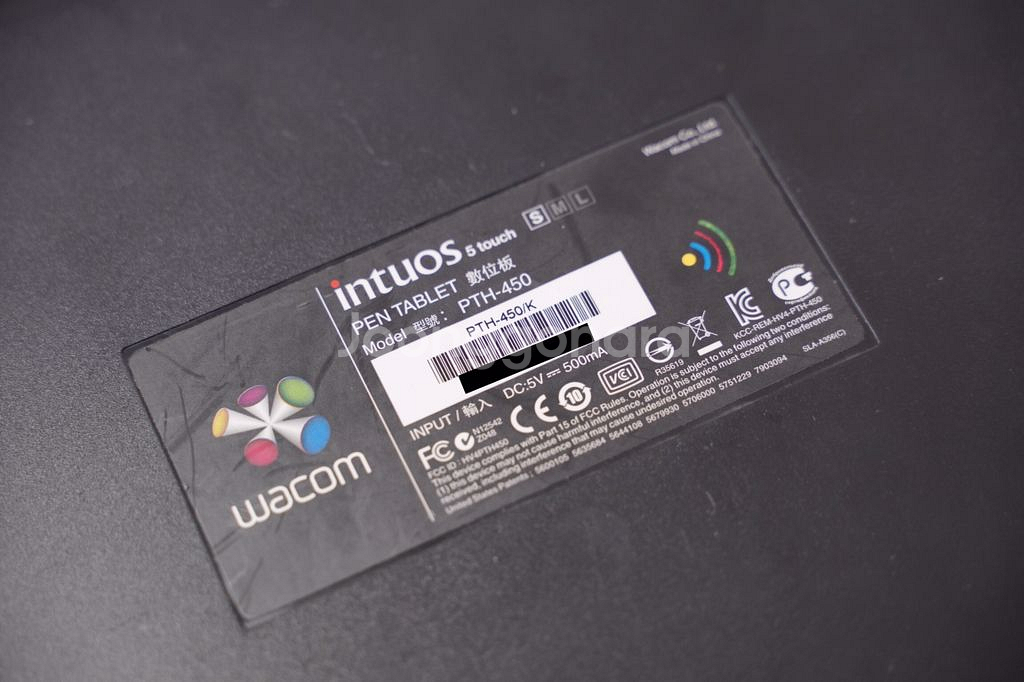 와콤 intuos5 pth-450 무선 타블렛(s)--2