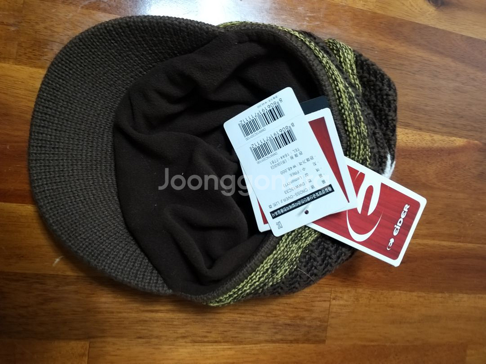 여성 아이더 겨울모자 (새상품 .FREE)--2