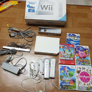 닌텐도 wii + cd5장