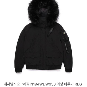 내셔널지오그래픽숏패딩 타루가 19fw