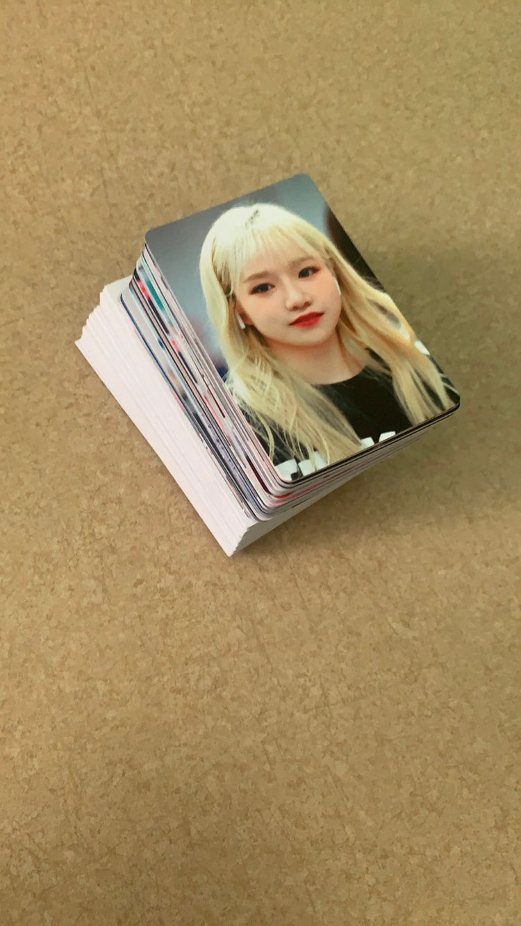 조유리 포카 100장 (케이스 포함) 이미지