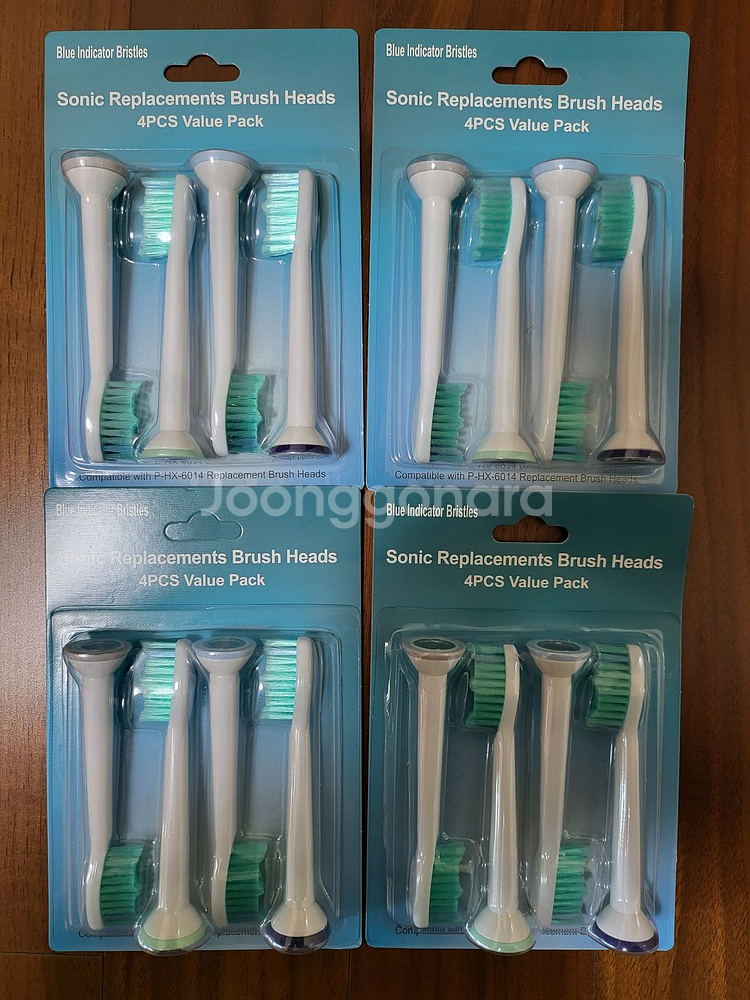 필립스 칫솔모(4묶음) 팔아요 hx6250 호환용(택포--0