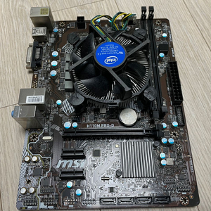 메인보드/CPU(h110m/i5-6500)