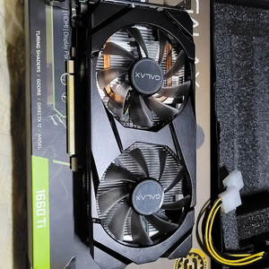 GALAX 지포스 GTX 1660ti BLACK D