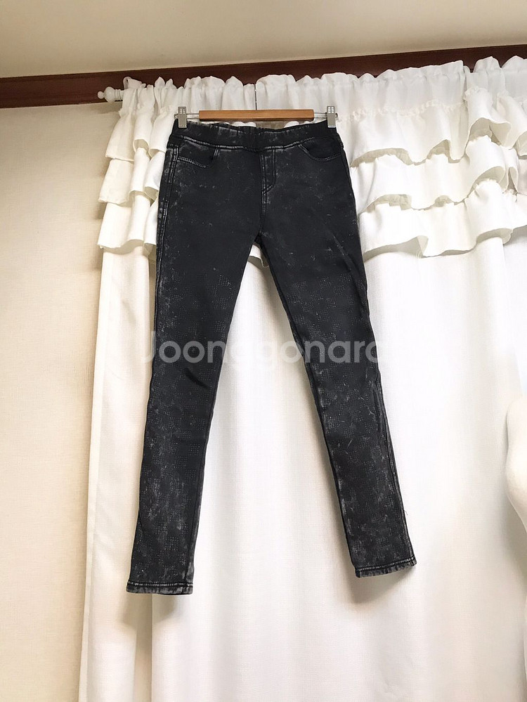 m사이즈ㅡ두툼한 밴딩 기모 청바지--0