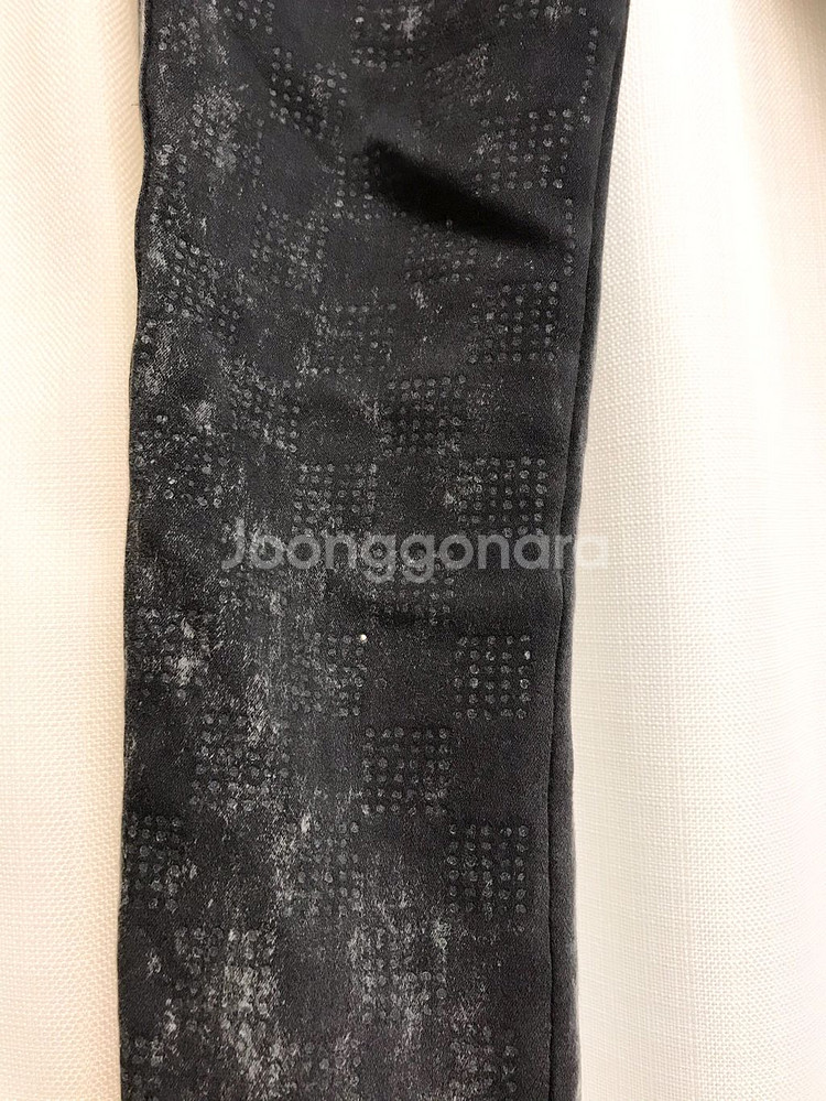 m사이즈ㅡ두툼한 밴딩 기모 청바지--2