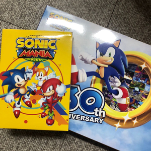 소닉 컬러즈얼티밋(일판)+소닉매니아 스위치판