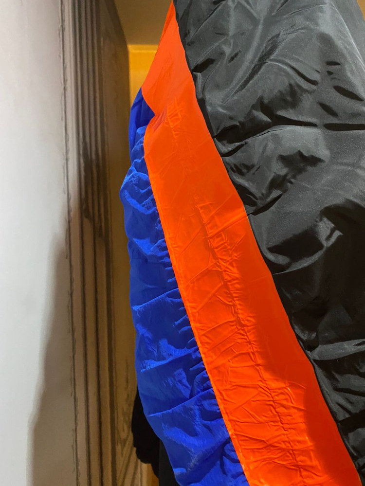 메종 마르지엘라 컬러 블록 경량 파카 42--2