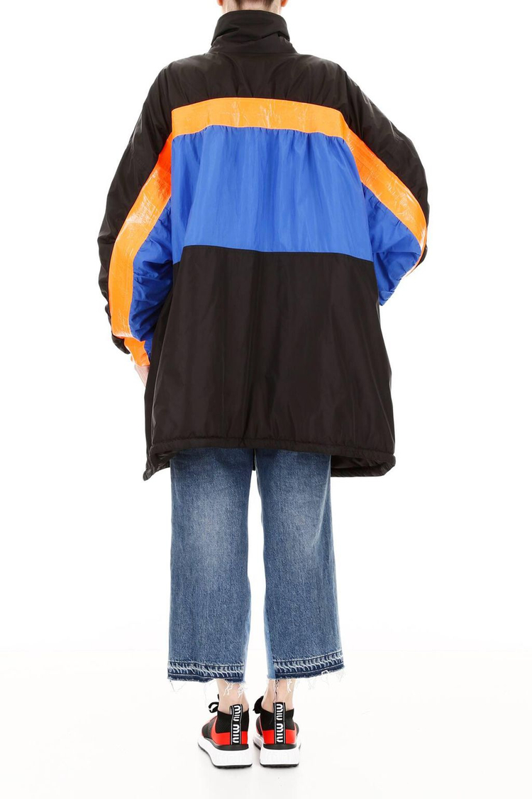 메종 마르지엘라 컬러 블록 경량 파카 42--7