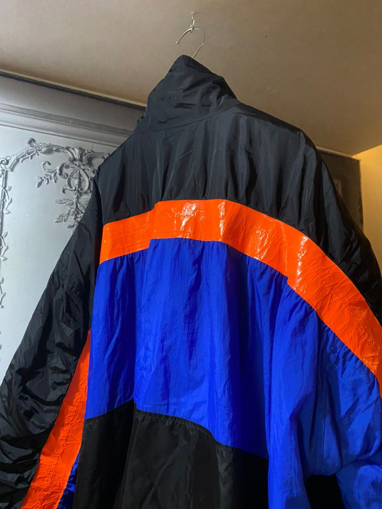 메종 마르지엘라 컬러 블록 경량 파카 42--5