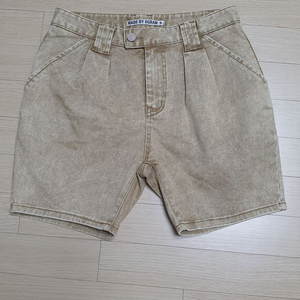 보이핏 빈티지워싱 데님반바지 이미지