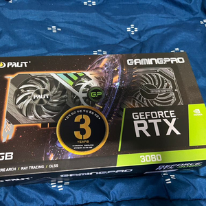 PALIT GTX3080 팝니다