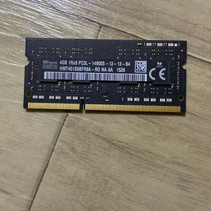 아이맥 2015 PC3L 14900S 4GB 메모리